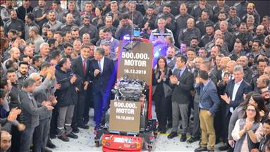 Türktraktör'den 500 bininci yerli motor