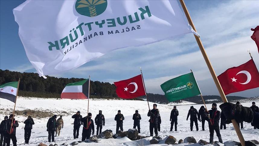 Kuveyt Türk'ten karlı dağları aşan izcilere destek 