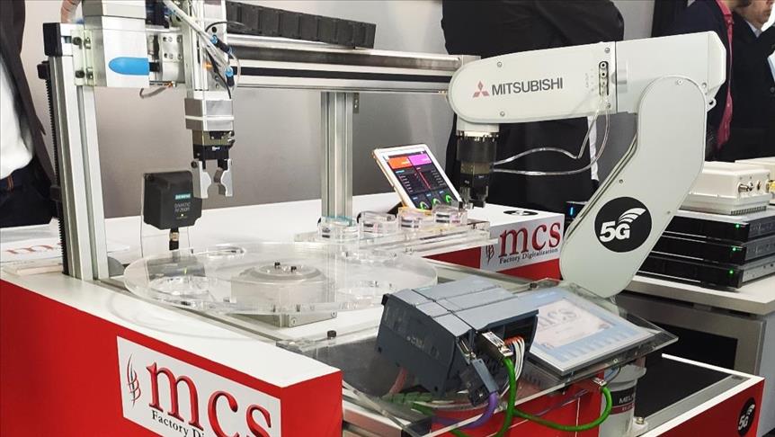 Mitsubishi Electric'in robotu 5G teknolojisiyle buluştu