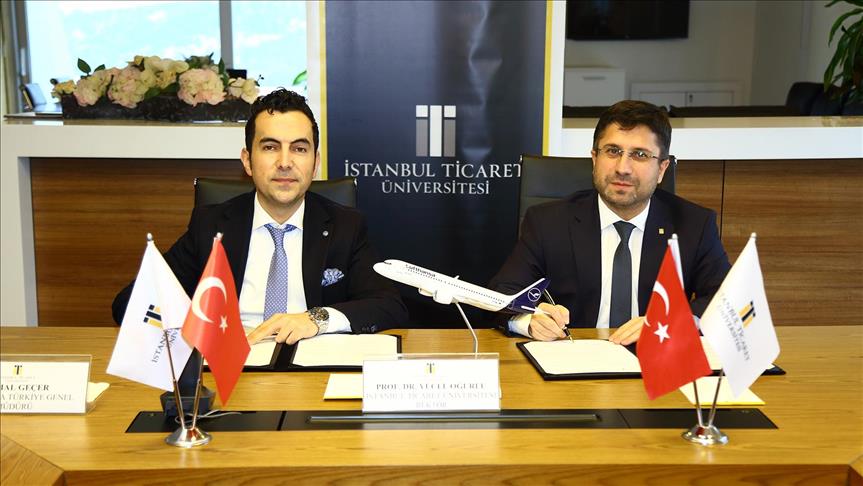 İstanbul Ticaret Üniversitesi-Lufthansa iş birliği protokolü imzalandı
