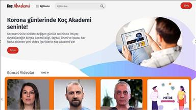 Koç Holding, online eğitim platformunu ücretsiz erişime açtı