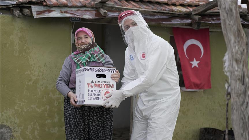 Türkiye Petrolleri ve İskender Zülfikari Vakfından ihtiyaç sahiplerine gıda yardımı