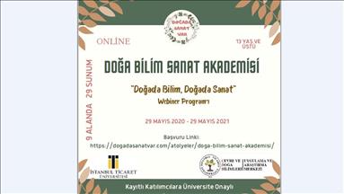 İstanbul Ticaret Üniversitesi'nden "Doğada Sanat Var" seminerleri  