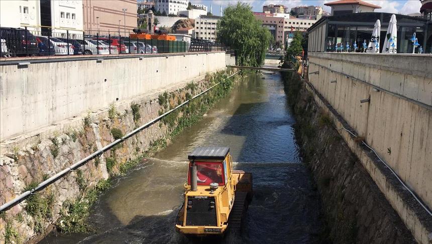 Keçiören Belediyesi'nden Gümüşdere'ye yaz temizliği