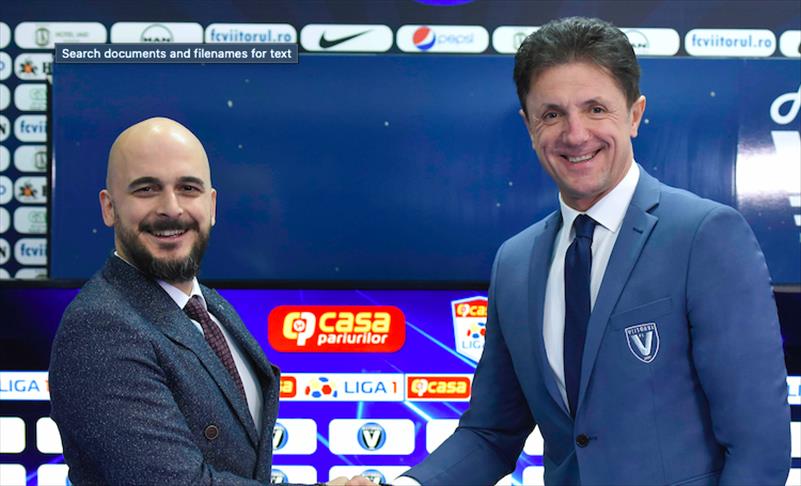 Gheorghe Hagi'nin takımı FC Viitorul Constanta'nın resmi giyim sponsoru AC&Co. oldu