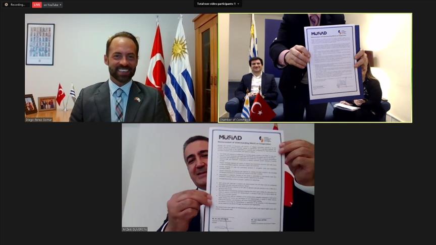 MÜSİAD ile Uruguay Ticaret ve Hizmet Odası arasında iş birliği protokolü