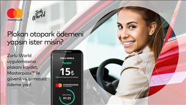 Zorlu Center'da otopark ödemeleri Mastercard ile mobile taşındı 