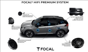 Peugeot ünlü ses sistemi uzmanı Focal ile çalışıyor