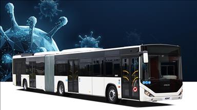 Otokar'ın virüs bulaşma riskini azaltan otobüsü İzmir’de yola çıktı