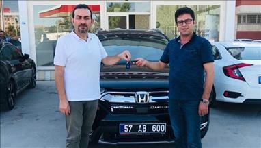 Sinop Türkeli Belediyesi Honda CR-V Hybrid’i seçti
