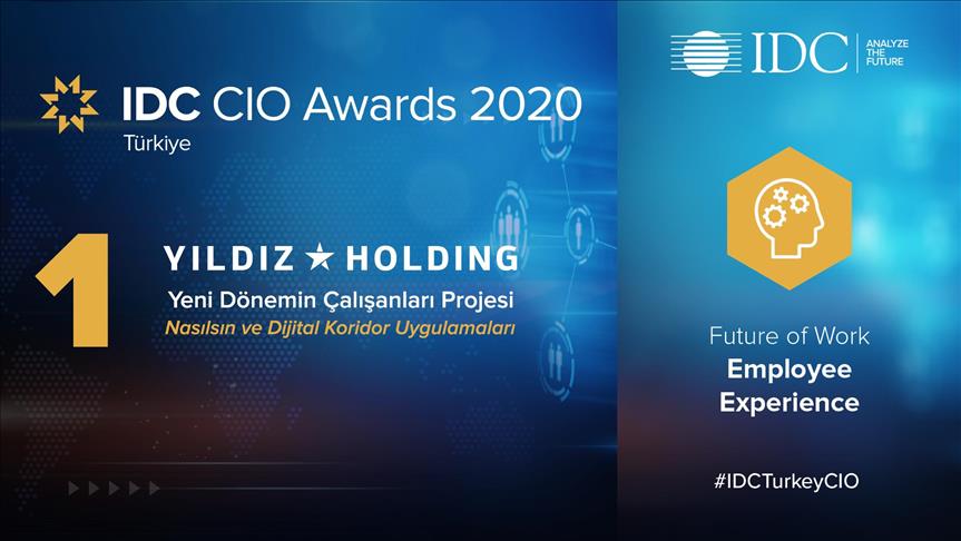 Yıldız Holding’in dijital projelerine IDC CIO’dan iki ödül 