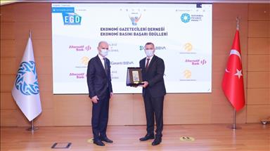 EGD 12. Ekonomi Basını Başarı Ödülleri sahiplerini buldu