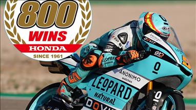 Honda, MotoGP'de 800'üncü Grand Prix zaferine ulaştı 