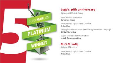 Logo Yazılım, MarCom Awards’tan 5 ödülle döndü 