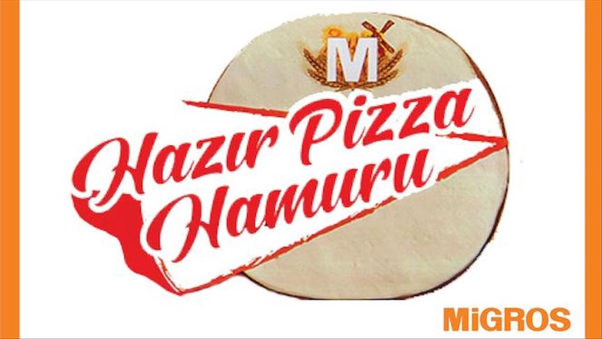 Migros, hazır pizza hamuruyla pizza yapmak çok kolay