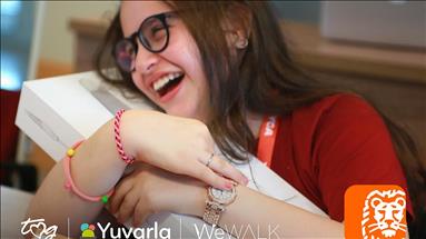 ING Türkiye'den görme engelli öğrencilere akıllı baston desteği