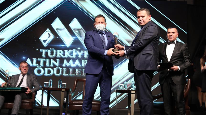 Kiğılı'ya "Türkiye Altın Marka Ödülleri"nde 3 ödül