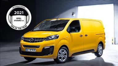 Yeni Opel Vivaro-e "2021 Yılın Uluslararası Vanı" seçildi