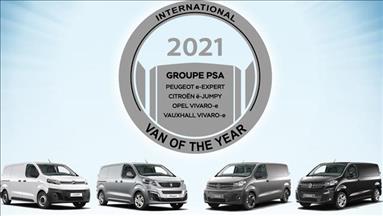 Groupe PSA, “2021 Uluslararası Yılın Vanı” ödülünü kazandı