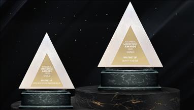 Multinet Up'a İstanbul Marketing Awards'tan iki kategoride "gold" ödül