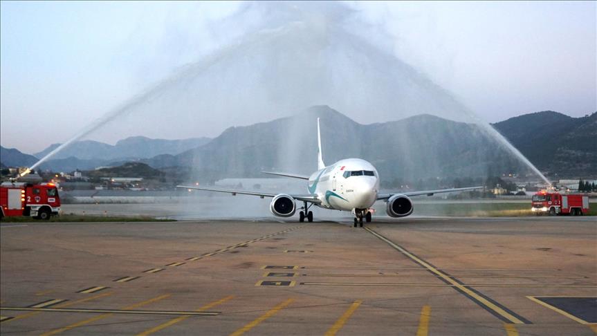 Gazipaşa-Alanya Havalimanı Tailwind’in ilk Tahran uçuşunu karşıladı