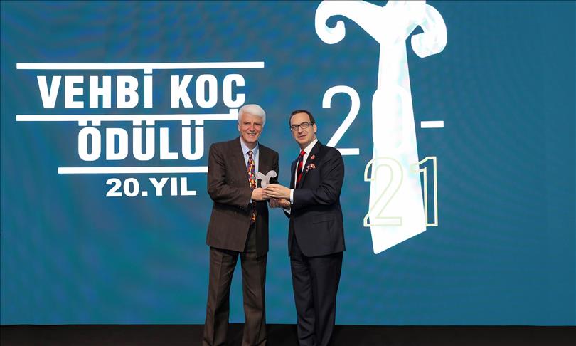 Prof. Dr. Hüseyin Vural, 20. Vehbi Koç Ödülü'nün sahibi oldu