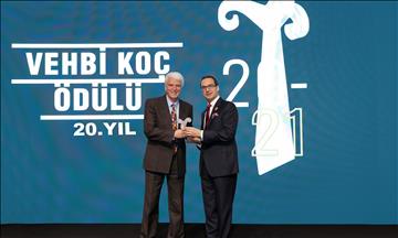 Prof. Dr. Hüseyin Vural, 20. Vehbi Koç Ödülü'nün sahibi oldu