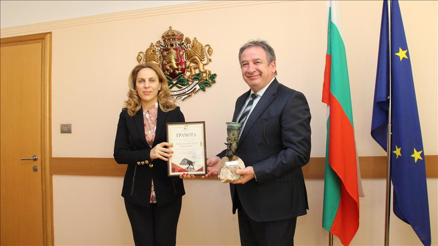 Bulgaristan’dan Şişecam'a “Sürdürülebilir Yatırım Ödülü” ödülü