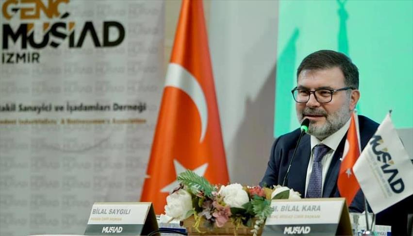 Genç MÜSİAD İzmir’in "Liderler Kahvesi" programının konuğu Bilal Saygılı oldu