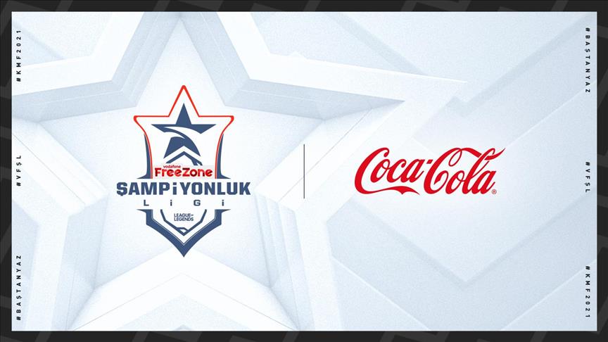 Vodafone FreeZone Şampiyonluk Ligi kış mevsimi finalinin partnerliğini Coca Cola üstlendi