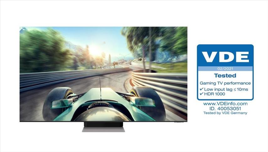 Samsung Neo QLED TV'lere "Oyun Televizyonu Performansı" sertifikası verildi