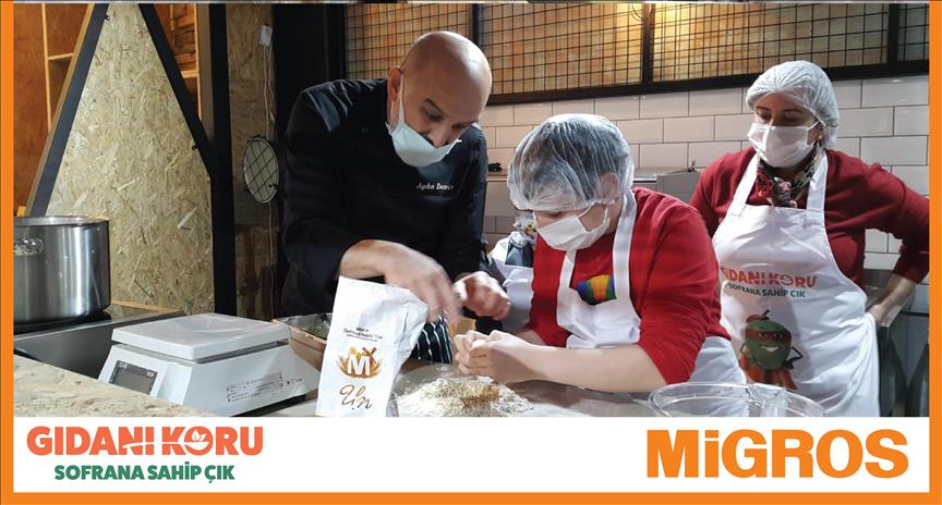 Migros’tan "Gıdanı Koru Sofrana Sahip Çık Kampanyası"na destek