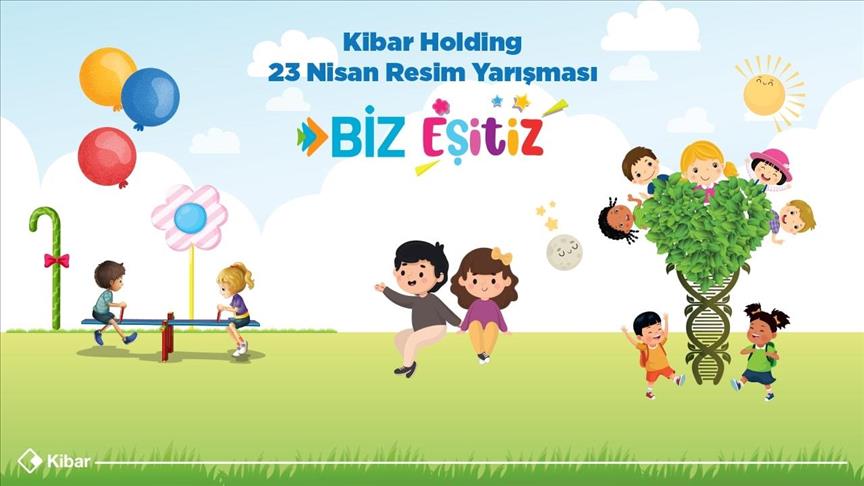 Kibar Holding’in gelenekselleşen resim yarışması "BİZ eşitiz" temasıyla yapıldı