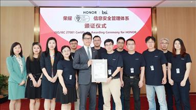 Honor ISO 27001 sertifikası ile bilgi güvenliğinde kendini kanıtladı