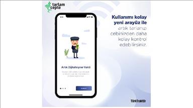 TürkTraktör'ün çiftçilere sunduğu Tarlam Cepte uygulaması yenilendi