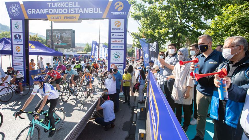  Turkcell GranFondo İstanbul Yol Bisiklet Yarışı sona erdi