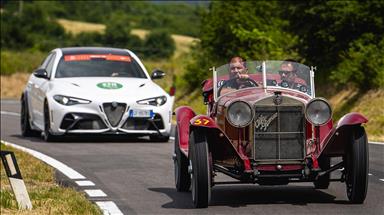 Mille Miglia yarışı, Alfa Romeo'nun zaferiyle sonuçlandı