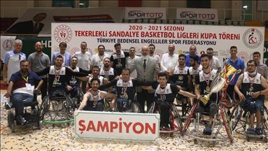 Tekerlekli Sandalye Basketbol Süper Ligi'nin şampiyonu belli oldu