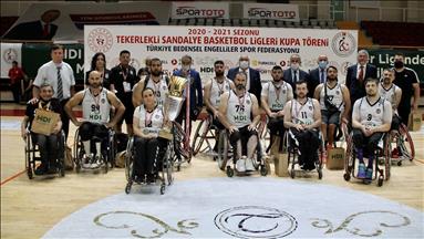 HDI Sigorta Tekerlekli Sandalye Basketbol Süper Lig şampiyonu İzmir 
