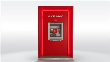 Akbank, mobil uygulama deneyimini yenilenen ATM'lerine taşıdı