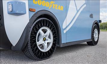 Goodyear'ın havasız lastikleri ilk toplu taşıma araçlarda kullanılacak