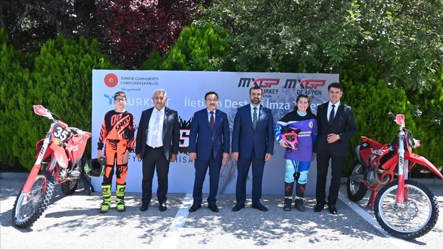 Türksat'tan Dünya Motokros Şampiyonası "MXGP 2021 of TURKEY"e iletişim desteği