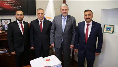 MÜSİAD Genel Başkanı Kaan Tokat TSO Başkanı Çelik'i ziyaret etti