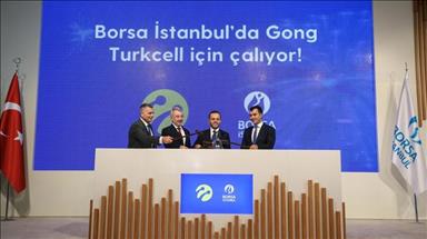 Borsa İstanbul'da gong "Turkcell" için çaldı