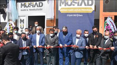MÜSİAD Kars şubesinin yeni hizmet binası açıldı
