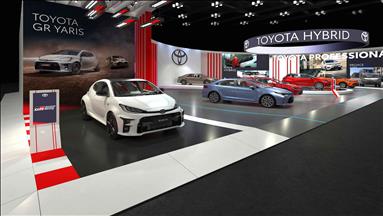 Toyota, düşük emisyon rekoru kıran hibritleriyle Autoshow 2021'de