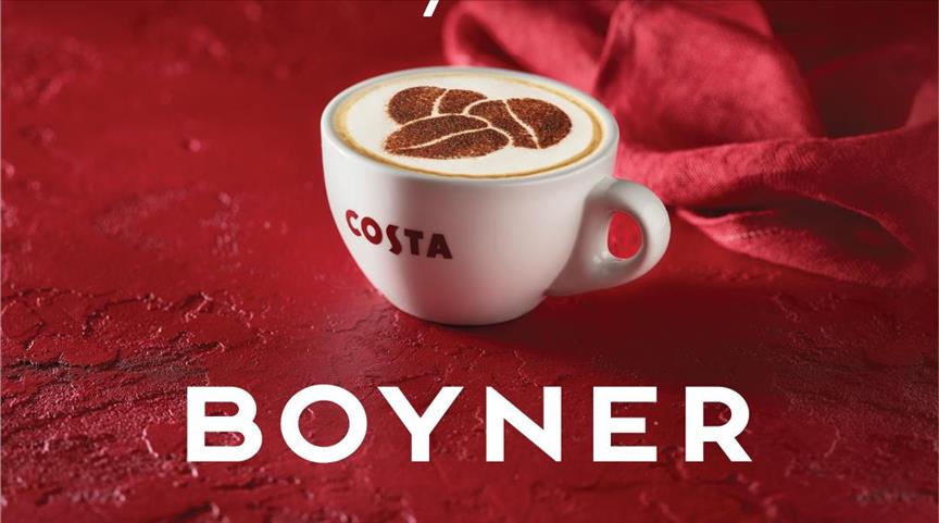 Kahve zinciri Costa Coffee, Boyner ile Türkiye'de