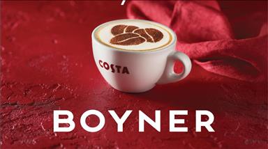 Kahve zinciri Costa Coffee, Boyner ile Türkiye'de