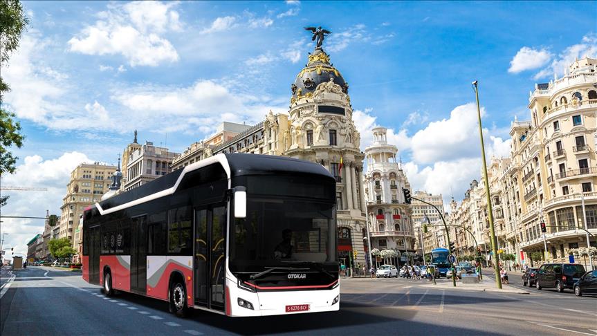 Otokar’ın elektrikli otobüsü Kent Electra'nın Avrupa tanıtımları devam ediyor