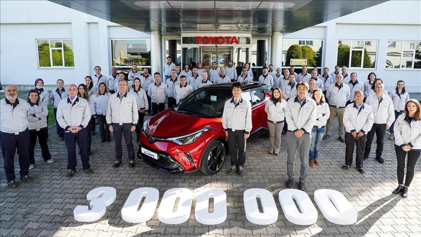 Toyota Otomotiv Sanayi Türkiye, 3 milyonuncu aracını üretti